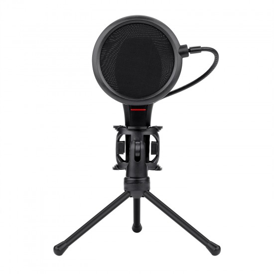 Omni USB Condenser Recording Microphone With Tripod For Laptop Computer Cardioid Studio Recording Vocals Voice Over