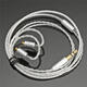 Replacement Earphone Cable Silver Plate 3.5mm Cable for Earphone SE846 SE535 SE425 SE315 SE215 UE900