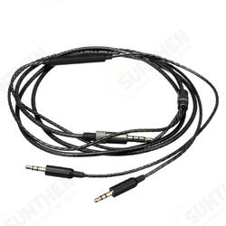 Replacement Nylon Flexural 1.2m Audio Cable with Microphone for Sol Republic Master Tracks HD V8 V10 V12 X3 Headphone Replacement Nylon Flexural 1.2m Audio Cable with Microphone for Sol Republic Master Tracks HD V8 V10 V12 X3 Headphone