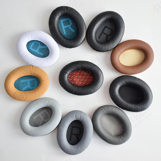 Replacement Soft Sponge Foam Earmuff Earpad Cushions for QC15 QC35 QC35Ⅱ QC2 QC25 AE2 AE2i Headset Headphone Replacement Soft Sponge Foam Earmuff Earpad Cushions for QC15 QC35 QC35Ⅱ QC2 QC25 AE2 AE2i Headset Headphone