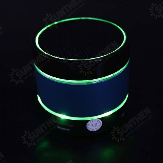 S09 LED Flashing bluetooth Speaker With SD/TF Card For iPhone6 6+