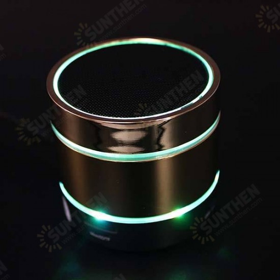 S09 LED Flashing bluetooth Speaker With SD/TF Card For iPhone6 6+