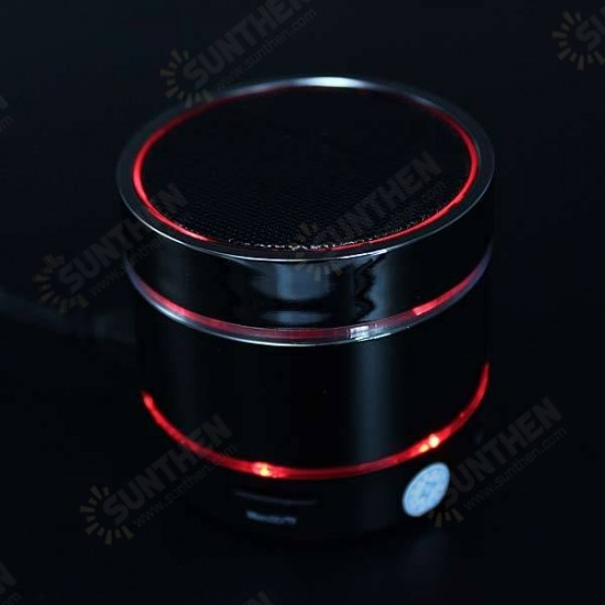 S09 LED Flashing bluetooth Speaker With SD/TF Card For iPhone6 6+