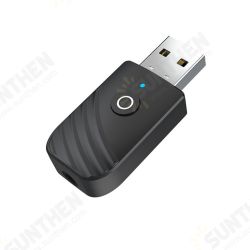 SY319 Wireless USB Bluetooth 5.0 Audio Transmitter Receiver 3 In 1 Adapter For TV PC Car SY319 Wireless USB Bluetooth 5.0 Audio Transmitter Receiver 3 In 1 Adapter For TV PC Car