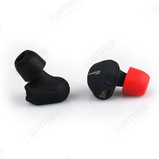 3 Pairs of Rebound Memory Foam Tips Silicone In-ear Earbuds for Earphone Headphone