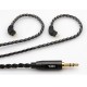 6-core Oxygen-Free Copper Braided Earphone Cable Hifi Upgrade Cable for Earphone Headphones