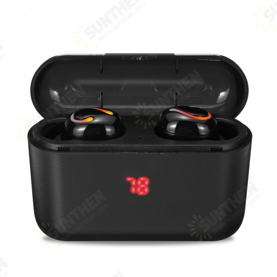 TWS Wireless bluetooth 5.0 Earbuds Earphone Sport Waterproof Stereo Headphone with 2600mAh Charging Box