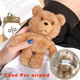 Teddy Bear Pattern Plush Shockproof Earphone Storage Case Sleeve for Apple Airpods 1 / 2 / 3 Airpods Pro Teddy Bear Pattern Plush Shockproof Earphone Storage Case Sleeve for Apple Airpods 1 / 2 / 3 Airpods Pro
