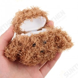 Teddy Dog Earphone Case Cute Protectiver Bag Storage Cover for Airpods Teddy Dog Earphone Case Cute Protectiver Bag Storage Cover for Airpods