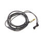 Cables Black E80 Pin Earphone Cable 3.5mm Jack Wire with Micrphone Cables Black E80 Pin Earphone Cable 3.5mm Jack Wire with Micrphone