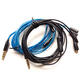 Cables Black E80 Pin Earphone Cable 3.5mm Jack Wire with Micrphone Cables Black E80 Pin Earphone Cable 3.5mm Jack Wire with Micrphone