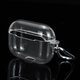 Transparent Non-yellow Anti-fall TPU Soft Earphone Storage Case Protective Cover with Keychain for Airpods Pro Airpods 3 Transparent Non-yellow Anti-fall TPU Soft Earphone Storage Case Protective Cover with Keychain for Airpods Pro Airpods 3