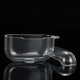 Transparent Non-yellow Anti-fall TPU Soft Earphone Storage Case Protective Cover with Keychain for Airpods Pro Airpods 3 Transparent Non-yellow Anti-fall TPU Soft Earphone Storage Case Protective Cover with Keychain for Airpods Pro Airpods 3