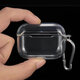 Transparent Non-yellow Anti-fall TPU Soft Earphone Storage Case Protective Cover with Keychain for Airpods Pro Airpods 3 Transparent Non-yellow Anti-fall TPU Soft Earphone Storage Case Protective Cover with Keychain for Airpods Pro Airpods 3