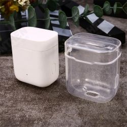Transparent Portable Earphone Storage Case Protective Bag for Air bluetooth Headphone Transparent Portable Earphone Storage Case Protective Bag for Air bluetooth Headphone
