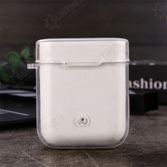 Transparent Portable Earphone Storage Case Protective Bag for Air bluetooth Headphone