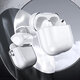 Ultra-Thin Transparent Anti-Scratch Non-Yellow TPU Earphone Storage Case with Keychain for Apple Airpods 3 Ultra-Thin Transparent Anti-Scratch Non-Yellow TPU Earphone Storage Case with Keychain for Apple Airpods 3