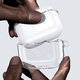 Ultra-Thin Transparent Anti-Scratch Non-Yellow TPU Earphone Storage Case with Keychain for Apple Airpods 3 Ultra-Thin Transparent Anti-Scratch Non-Yellow TPU Earphone Storage Case with Keychain for Apple Airpods 3