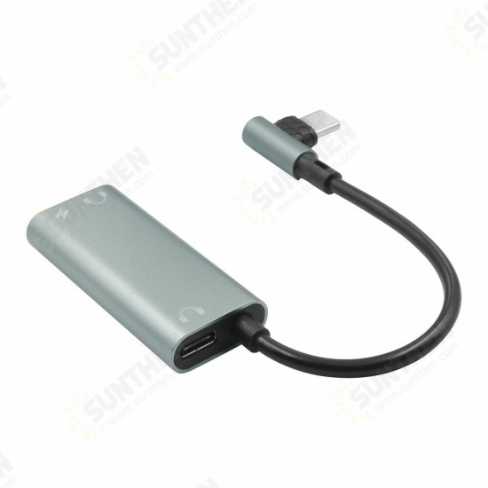 USB-C to 3.5mm Earphone Port Adapter Headset Charging Three-In-One Type-C Headset Adapter Converter Cable USB-C to 3.5mm Earphone Port Adapter Headset Charging Three-In-One Type-C Headset Adapter Converter Cable
