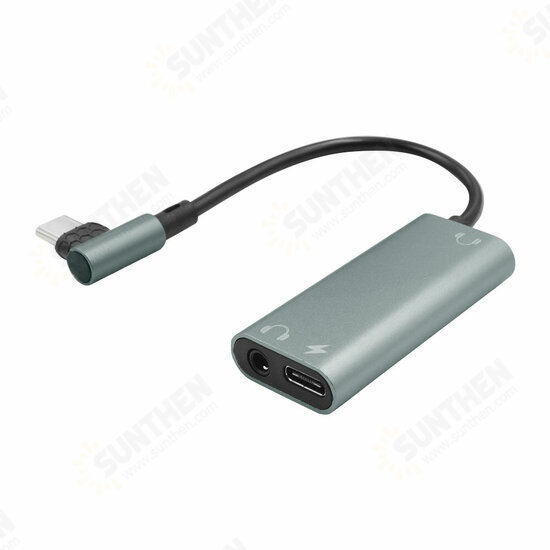 USB-C to 3.5mm Earphone Port Adapter Headset Charging Three-In-One Type-C Headset Adapter Converter Cable USB-C to 3.5mm Earphone Port Adapter Headset Charging Three-In-One Type-C Headset Adapter Converter Cable
