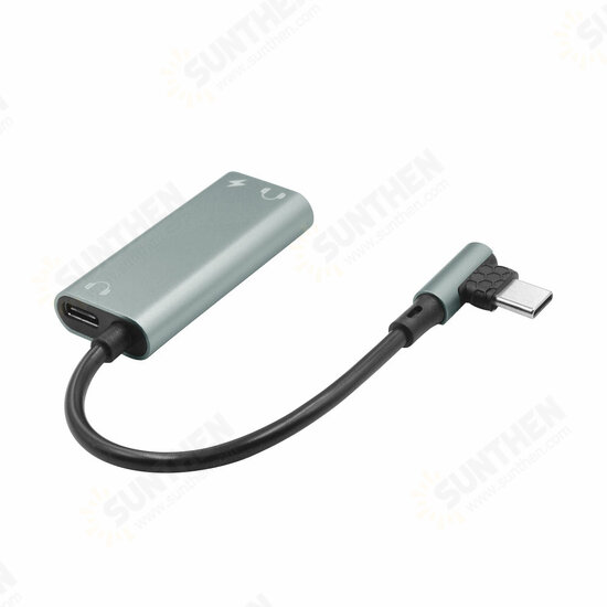 USB-C to 3.5mm Earphone Port Adapter Headset Charging Three-In-One Type-C Headset Adapter Converter Cable USB-C to 3.5mm Earphone Port Adapter Headset Charging Three-In-One Type-C Headset Adapter Converter Cable