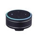 Universal Metal Round Reserved Charging Port Protective Cover Case for Echo Dot bluetooth Speaker