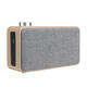 W5A Wooden Wireless bluetooth Speaker Portable Stereo TF Card U Disk 3.5mm Audio Speaker with Mic