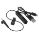Wired Control Wireless bluetooth Cable Converter Receiver For Bose AE2 AE2i AE2w