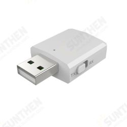 ZF-169PLUS Bluetooth 5.0 USB Transmitter for TV 3.5mm Mini Car Bluetooth Receiver AUX Stereo Music with Changer Switch Wireless Adapter ZF-169PLUS Bluetooth 5.0 USB Transmitter for TV 3.5mm Mini Car Bluetooth Receiver AUX Stereo Music with Changer Switch Wireless Adapter
