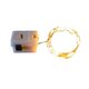 0.5M/1M/2M Battery Powered LED Garland String Light Copper Wire Strip Lamp for Holiday Christmas Home Indoor Use