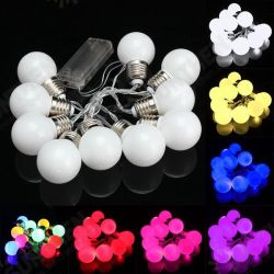 10 LED Battery Mini Festoon Fairy String Light Bulb Christmas Wedding Garden Lamp 10 LED Battery Mini Festoon Fairy String Light Bulb Christmas Wedding Garden Lamp