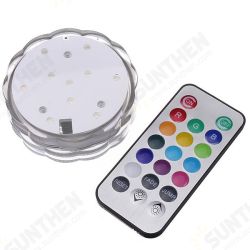 10 LED Colorful Waterproof Submersible Party Light With Remote Control 10 LED Colorful Waterproof Submersible Party Light With Remote Control