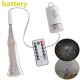 100/200 LED Firework Light 8 Mode Fairy String Lamp with Remote Control for Home Garden Decor