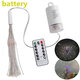 100/200 LED Firework Light 8 Mode Fairy String Lamp with Remote Control for Home Garden Decor