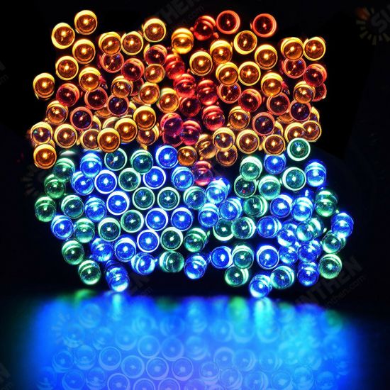 100/200/300 LED Solar String Fairy Lights Copper Wire Outdoor Garden Waterproof