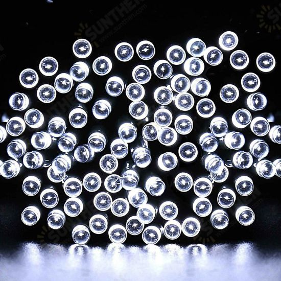 100/200/300 LED Solar String Fairy Lights Copper Wire Outdoor Garden Waterproof