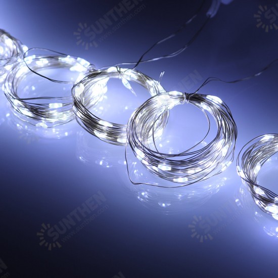 100/200/300 LED Window Curtain Lights USB Waterproof Fairy String Lights Decorative Christmas Twinkle Backdrop Patio Wall Decor - 8 Modes with Hook 100/200/300 LED Window Curtain Lights USB Waterproof Fairy String Lights Decorative Christmas Twinkle Backdrop Patio Wall Decor - 8 Modes with Hook