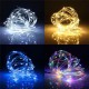 10M 100 LED Battery Operated Silver Wire String Fairy Light Christmas + Remote Controller