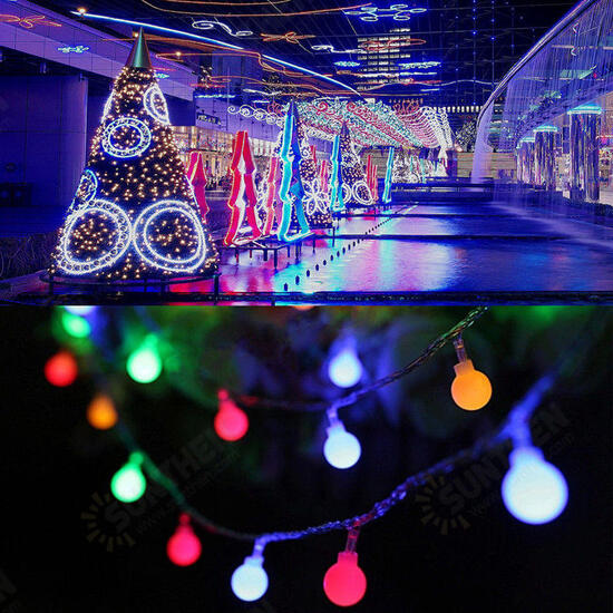 10M 100 LED Fairy String Light Berry Ball Lamp Wedding Christmas Tree Party Decor