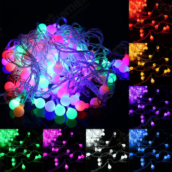 10M 100 LED Fairy String Light Berry Ball Lamp Wedding Christmas Tree Party Decor