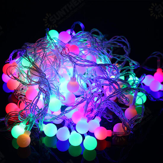 10M 100 LED Fairy String Light Berry Ball Lamp Wedding Christmas Tree Party Decor