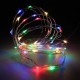 10M 100 LED Silver Wire Fairy String Light Battery Powered Waterproof Christmas Party Decor