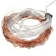 10M 100 LED Solar Powered Copper Wire Ambiance String Fairy Light +2m Down-lead