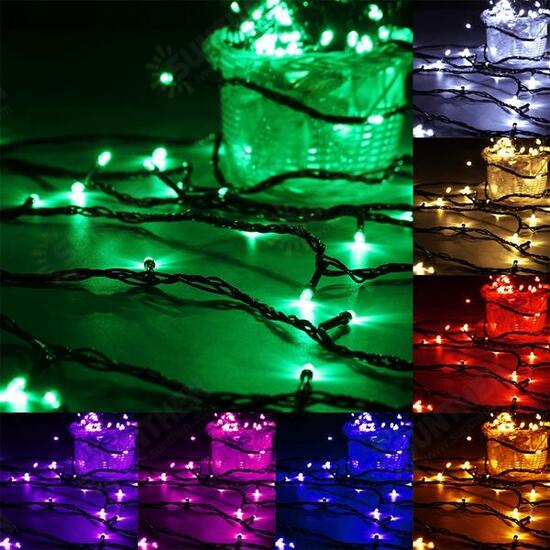 10M 100 LED String Fairy Light Outdoor Christmas Holiday Wedding Party Lamp 220V