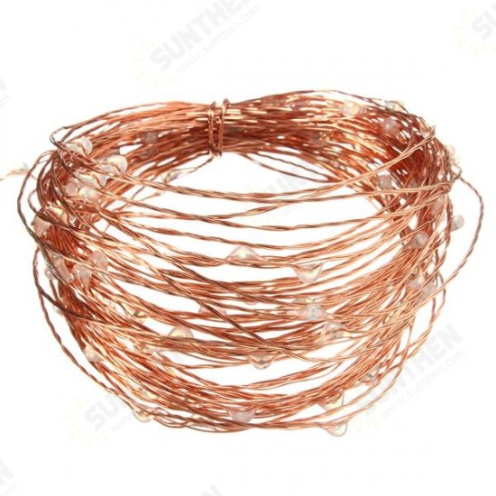 10M 100 LED USB Copper Wire LED String Fairy Light for Christmas Party Decor