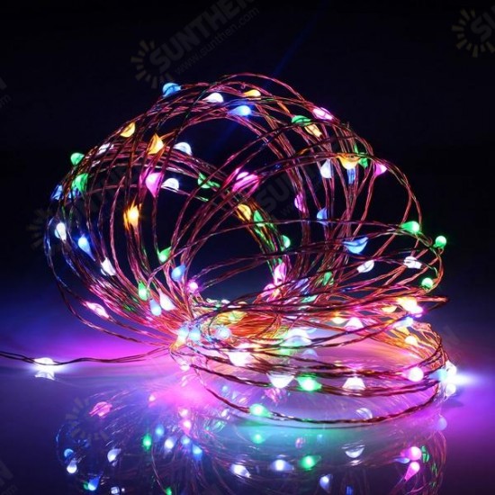 10M 100 LED USB Copper Wire LED String Fairy Light for Christmas Party Decor