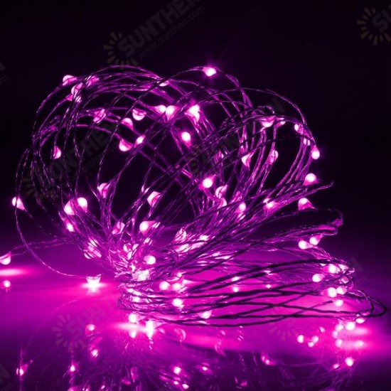 10M 100 LED USB Copper Wire LED String Fairy Light for Christmas Party Decor