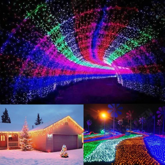 10M 100LED Fairy String Christmas Light Outdoor Waterproof Wedding Holiday Party Lamp EU Plug