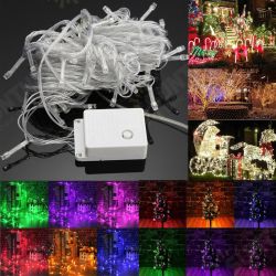 10M 100LED Fairy String Christmas Light Outdoor Waterproof Wedding Holiday Party Lamp EU Plug 10M 100LED Fairy String Christmas Light Outdoor Waterproof Wedding Holiday Party Lamp EU Plug