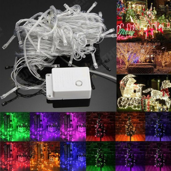 10M 100LED Fairy String Christmas Light Outdoor Waterproof Wedding Holiday Party Lamp EU Plug 10M 100LED Fairy String Christmas Light Outdoor Waterproof Wedding Holiday Party Lamp EU Plug